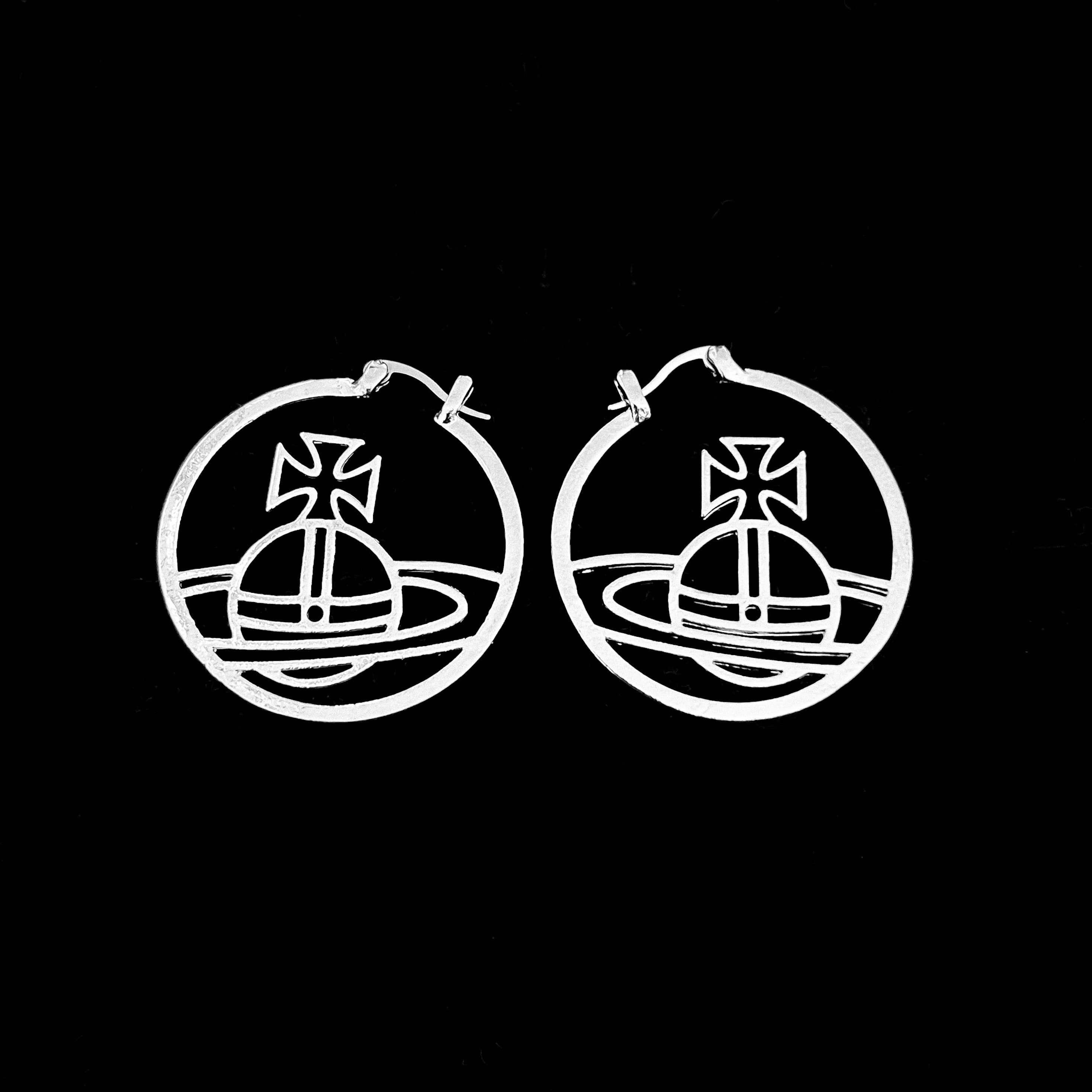 Orb Icon Hoop Earrings