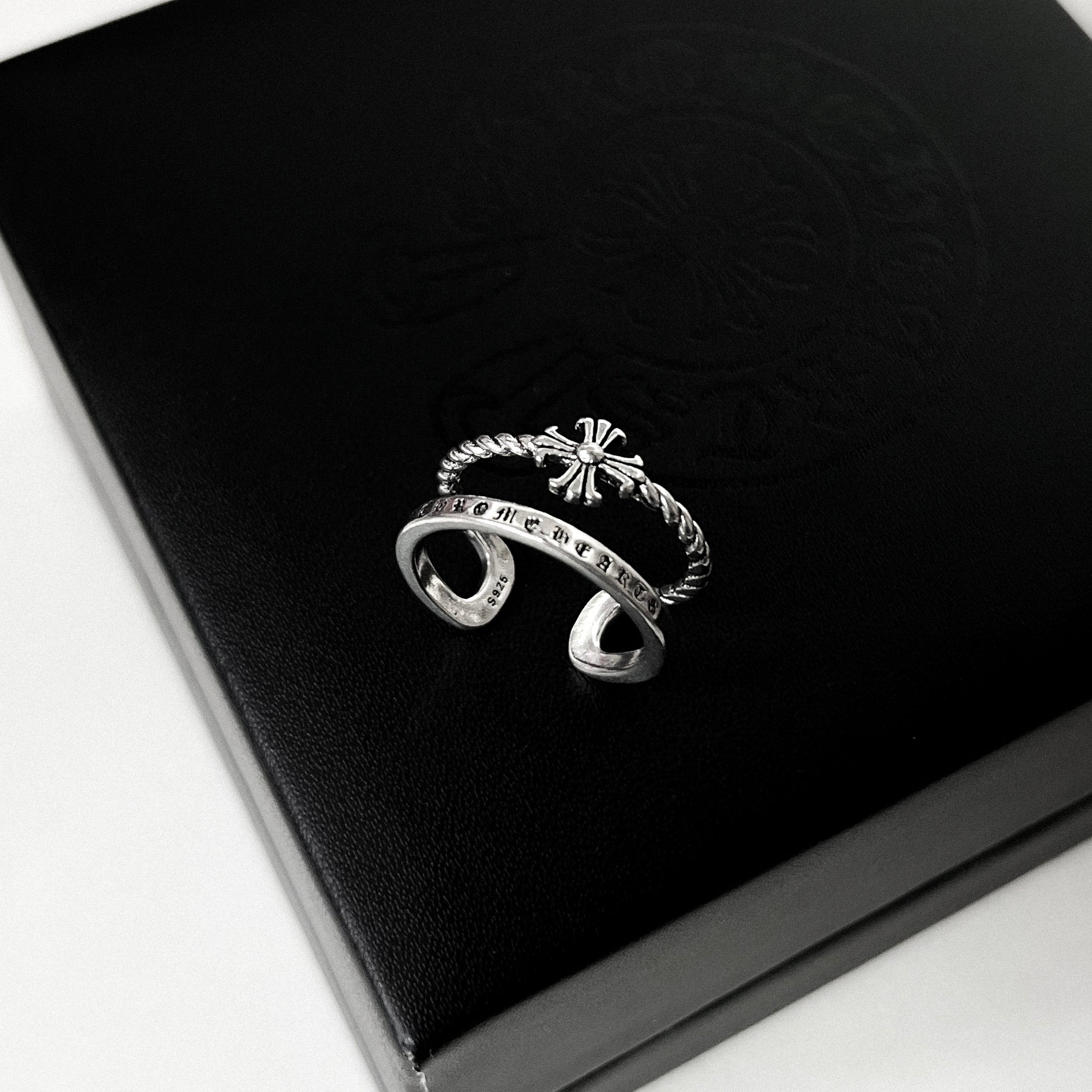 Anillo doble Chrome