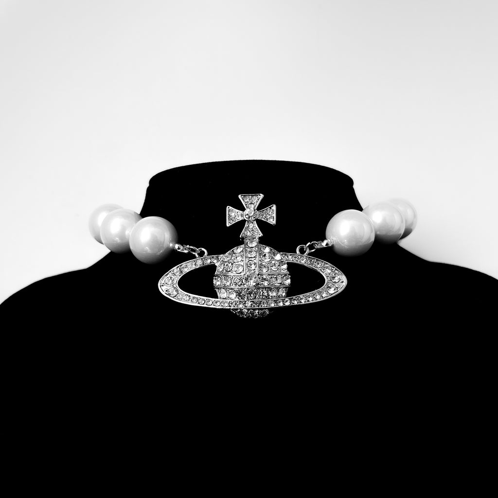Collar VW big pearls
