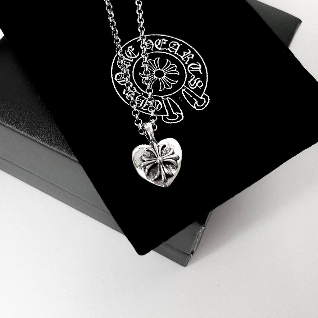 Collar Chrome Heart