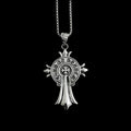 Chrome Cross Necklace