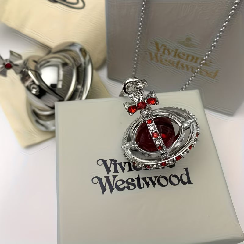 Celestial Gem Orb Necklace