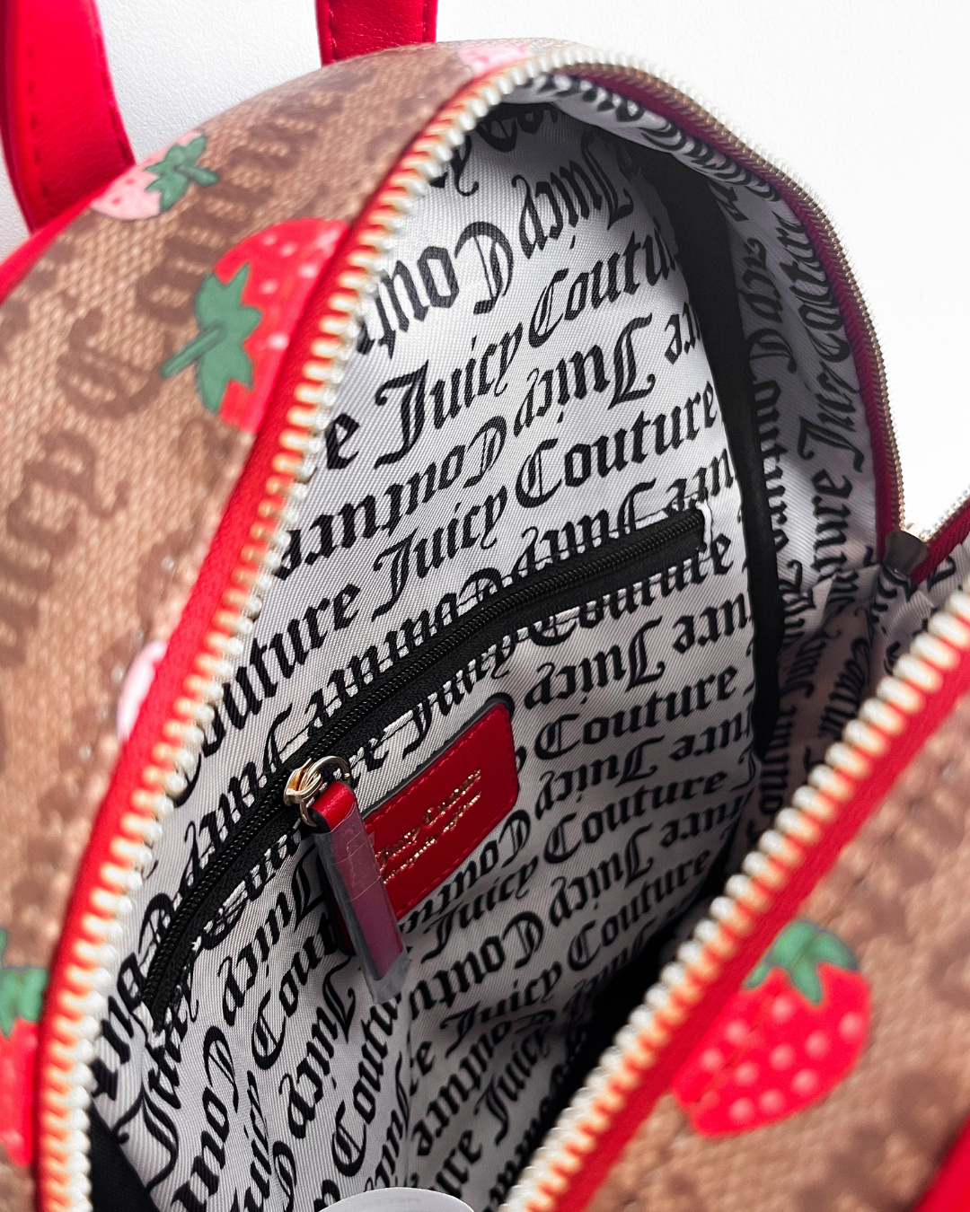 Juicy Couture Strawberry Mini Backpack