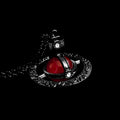 Ruby Sovereign Orb Necklace