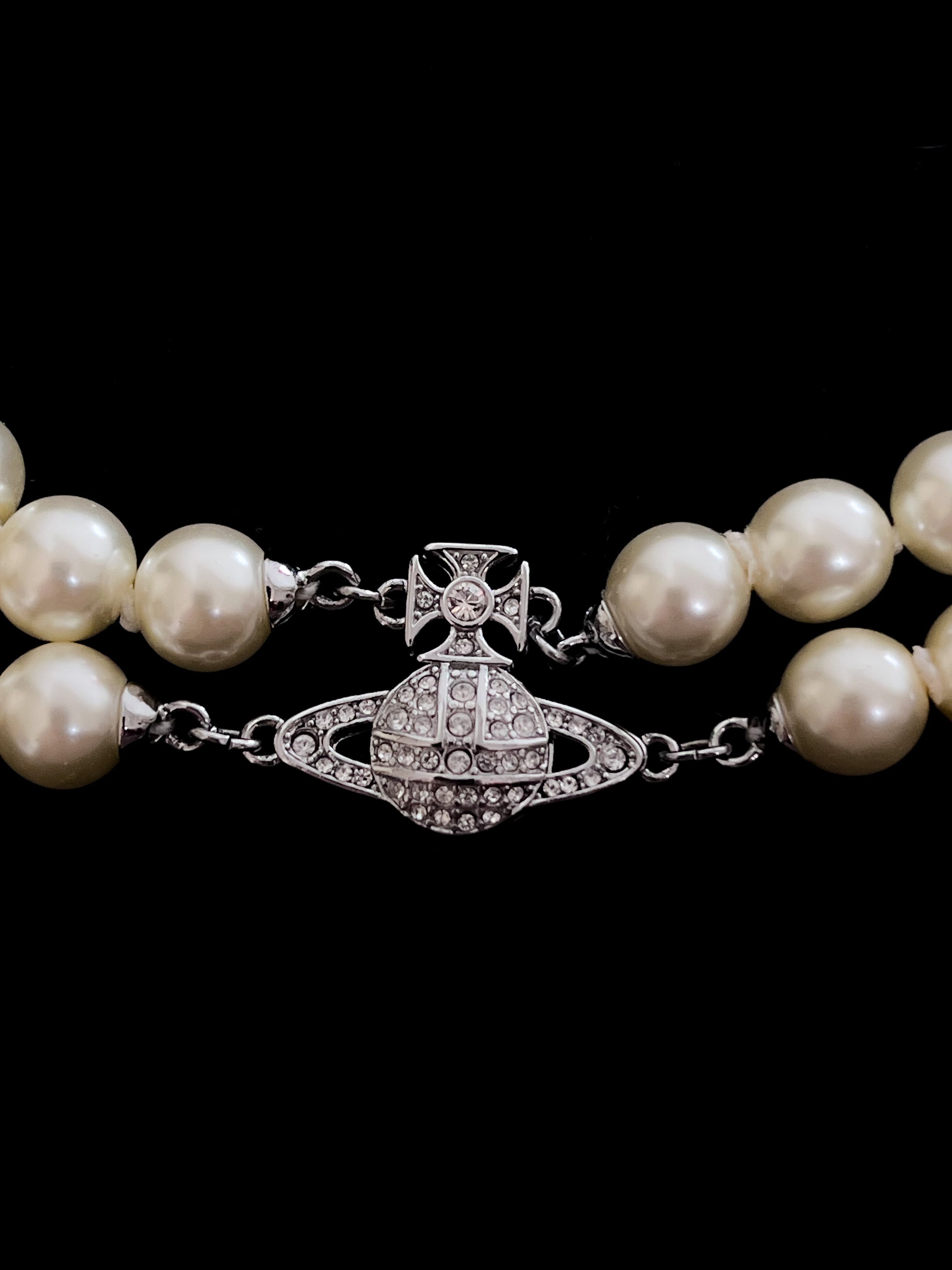 Vivienne Pearl Orb Necklace