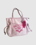 Juicy Couture Pink Crown Tote Bag