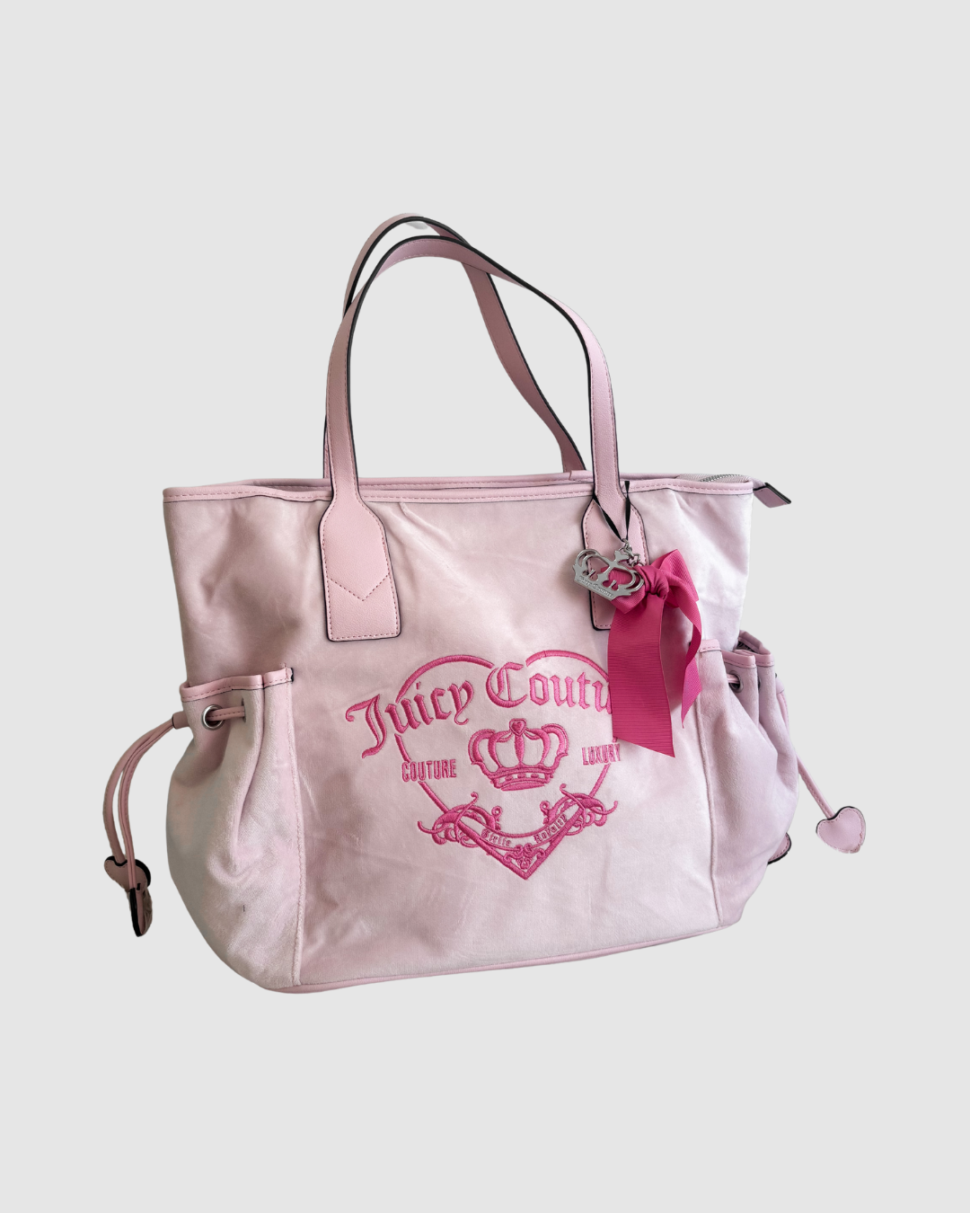 Juicy Couture Pink Crown Tote Bag