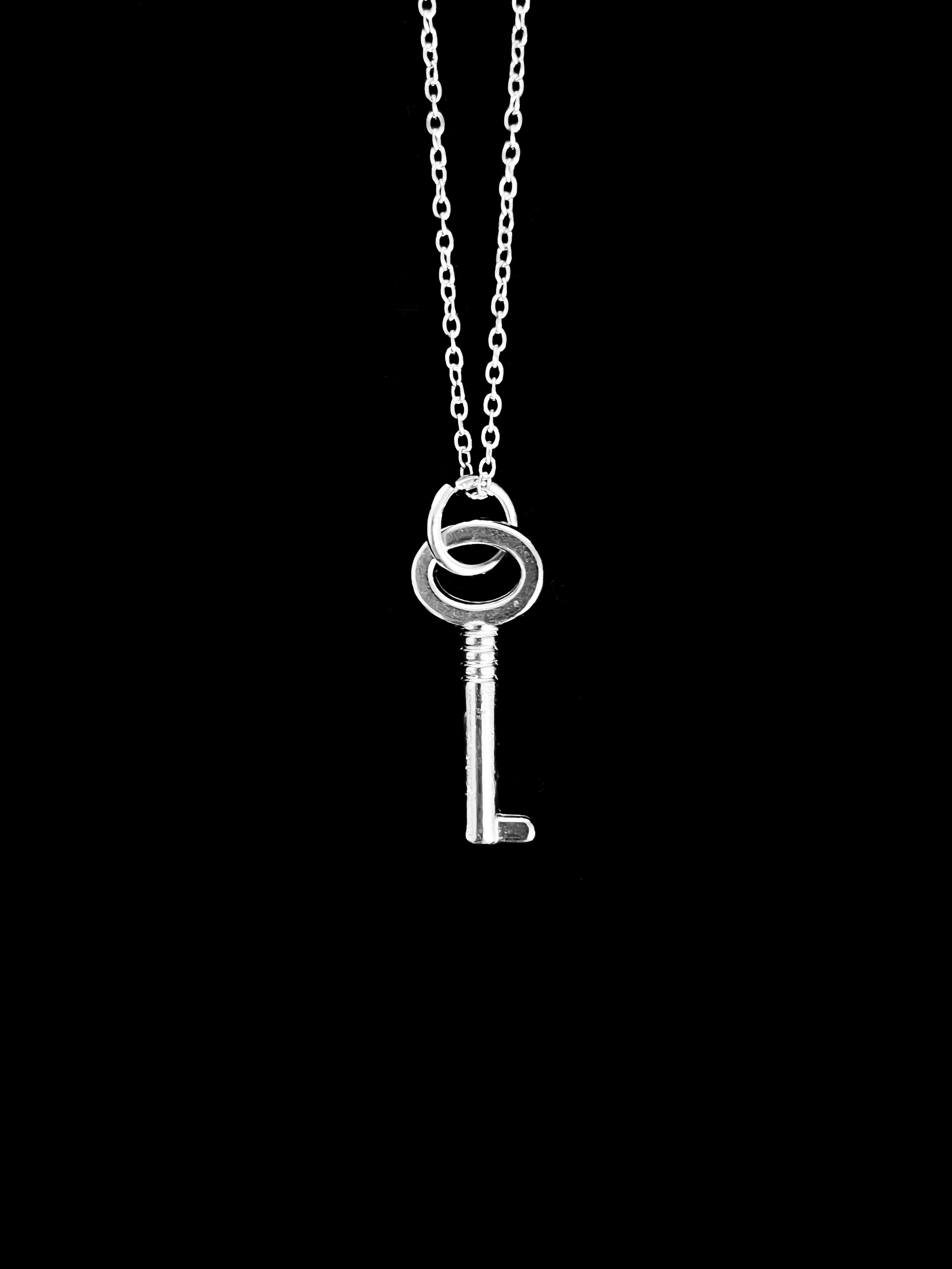 Ren Double Lock & Key Necklace