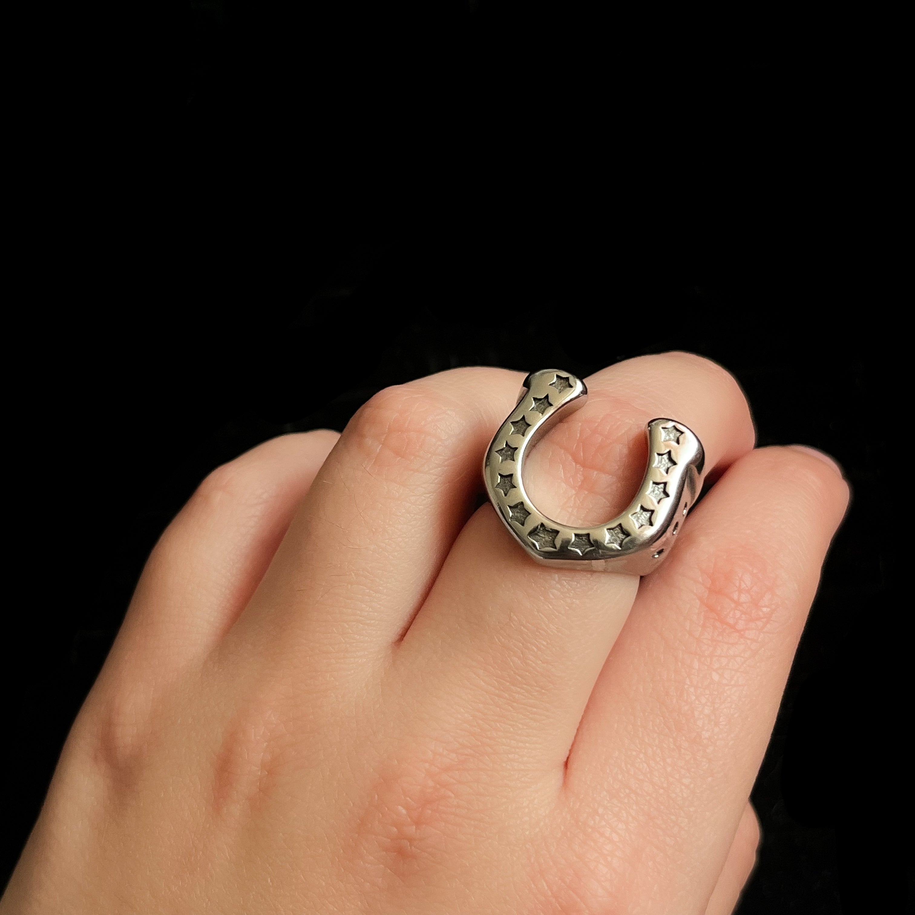 Lucky Horseshoe Ring