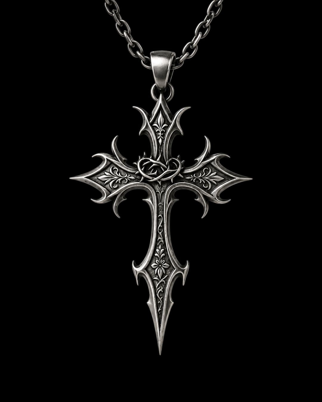 Gothic Cross Necklace