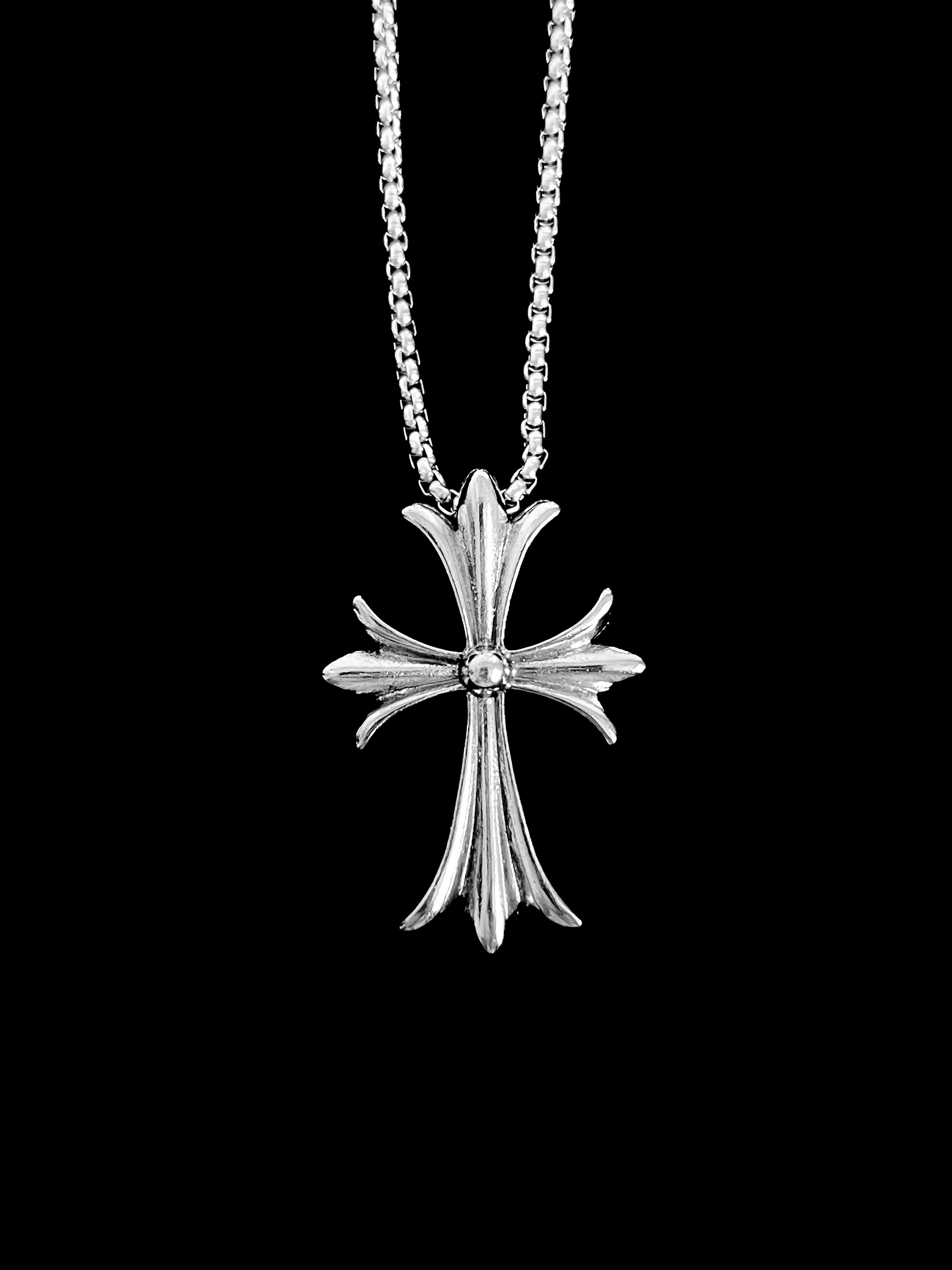 Chrome Hearts Cross Pendant Necklace