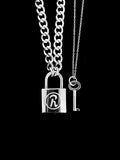Ren Double Lock & Key Necklace