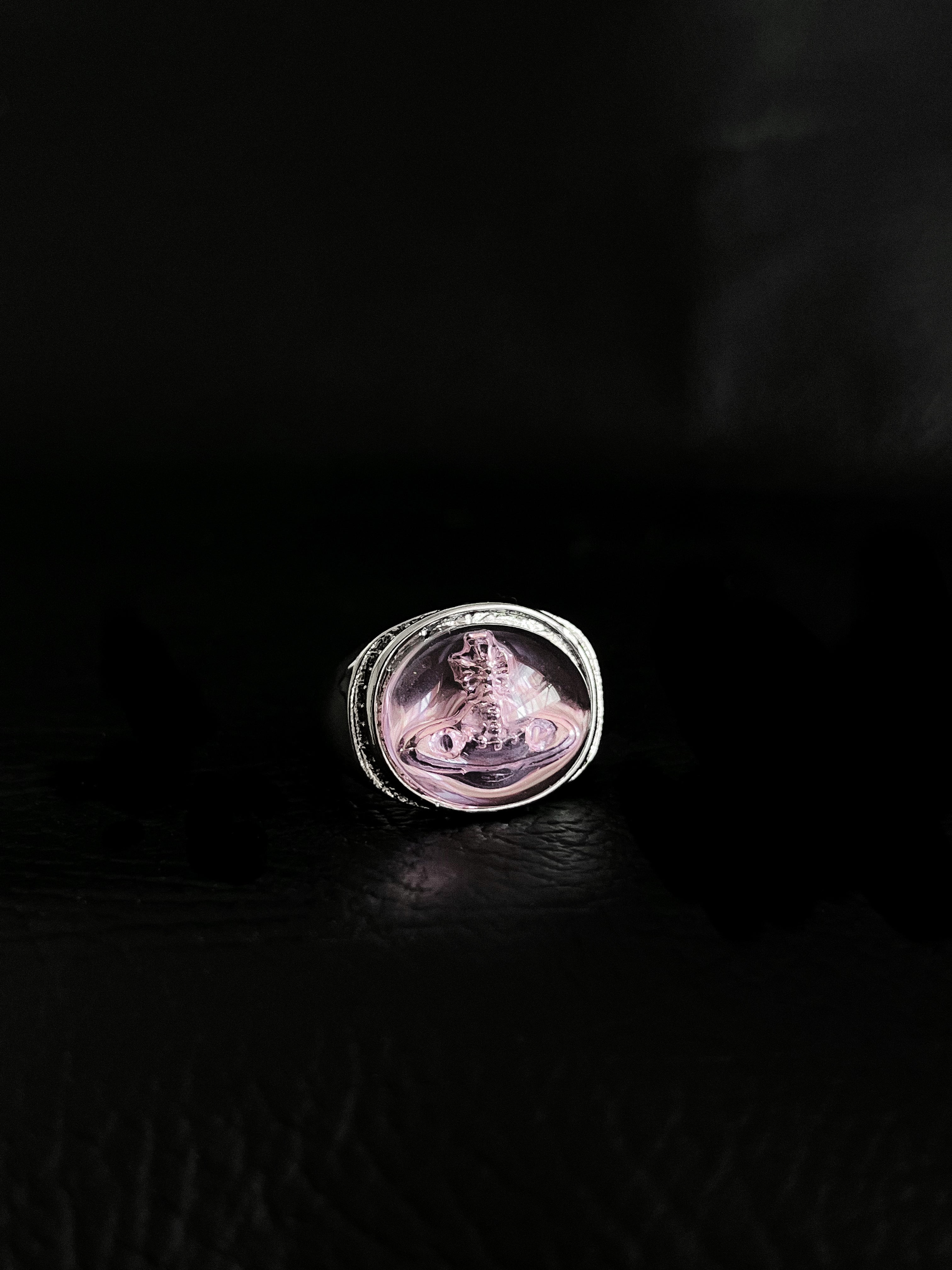 Anillo VW Pink Orb Crystal