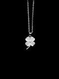 White Clover Pendant Necklace