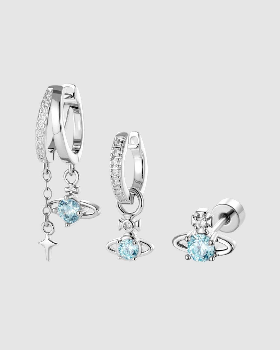 Vivienne Planet Earrings Set