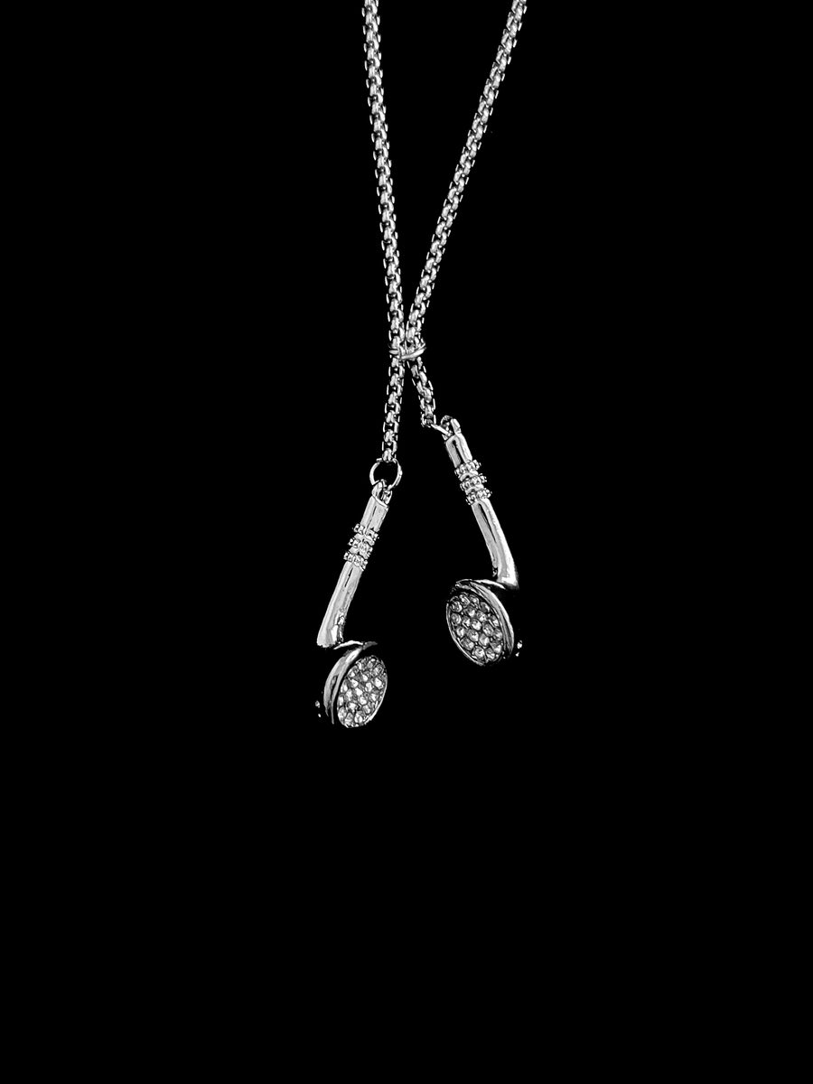 Crystal Drop Lariat Necklace