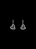 Vivienne W. Heart Orb Earrings