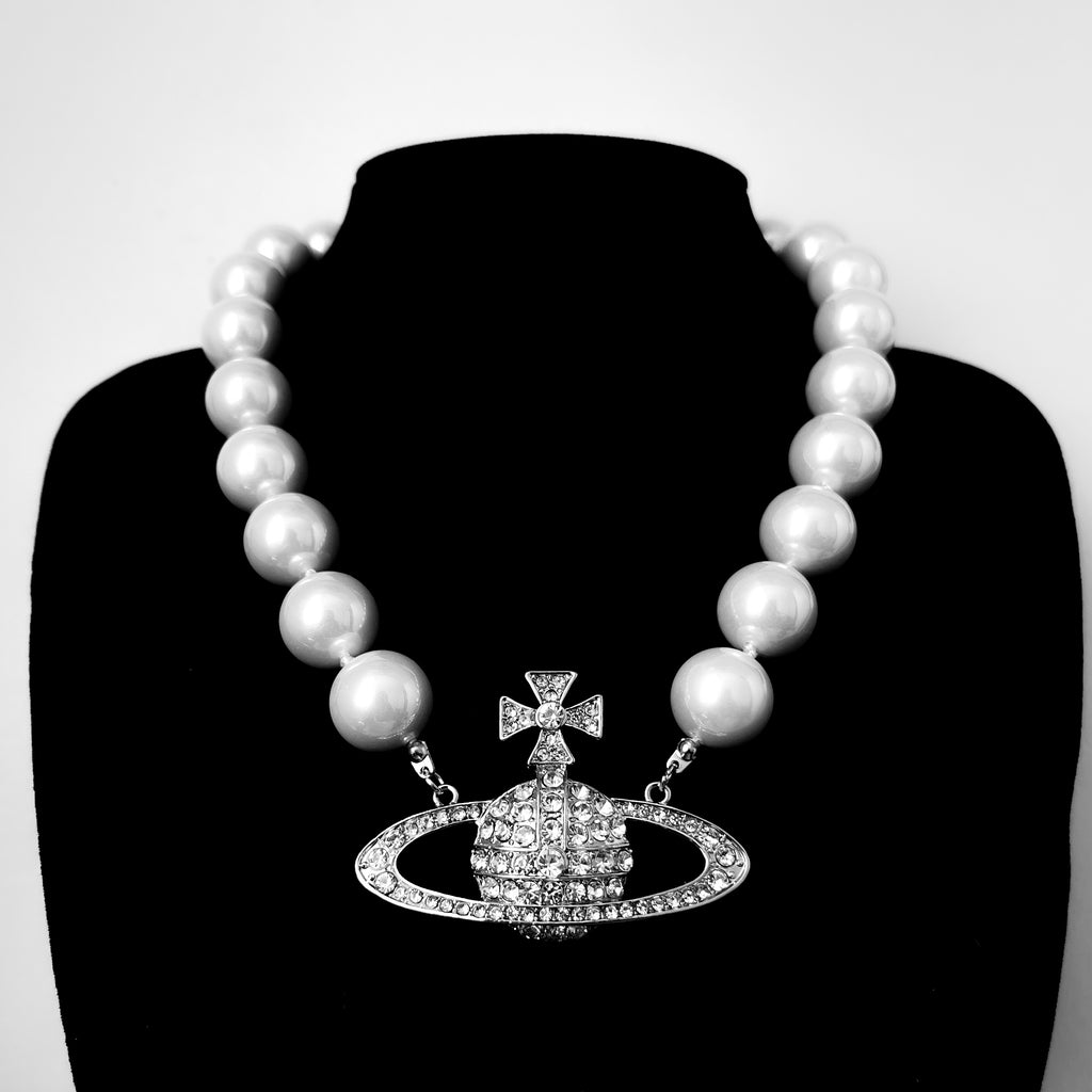 Collar VW big pearls