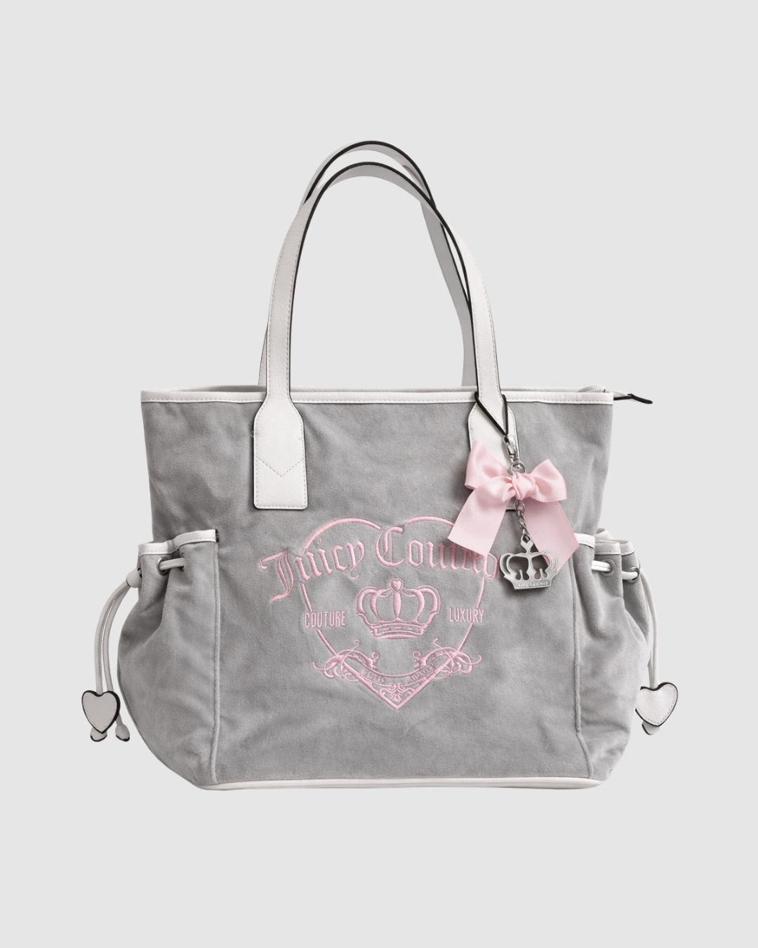 Juicy Couture Grey Crown Tote Bag