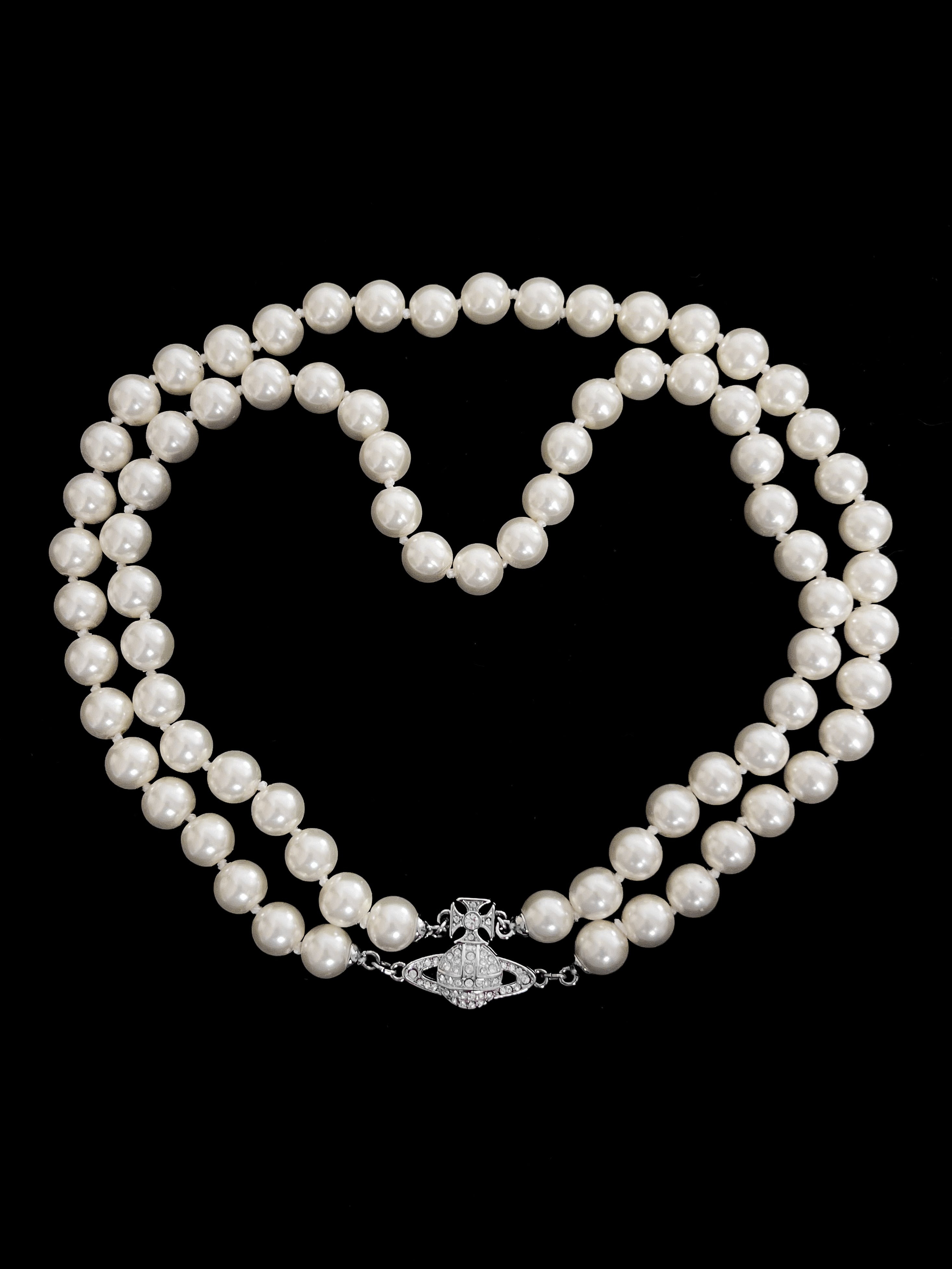 Vivienne Pearl Orb Necklace