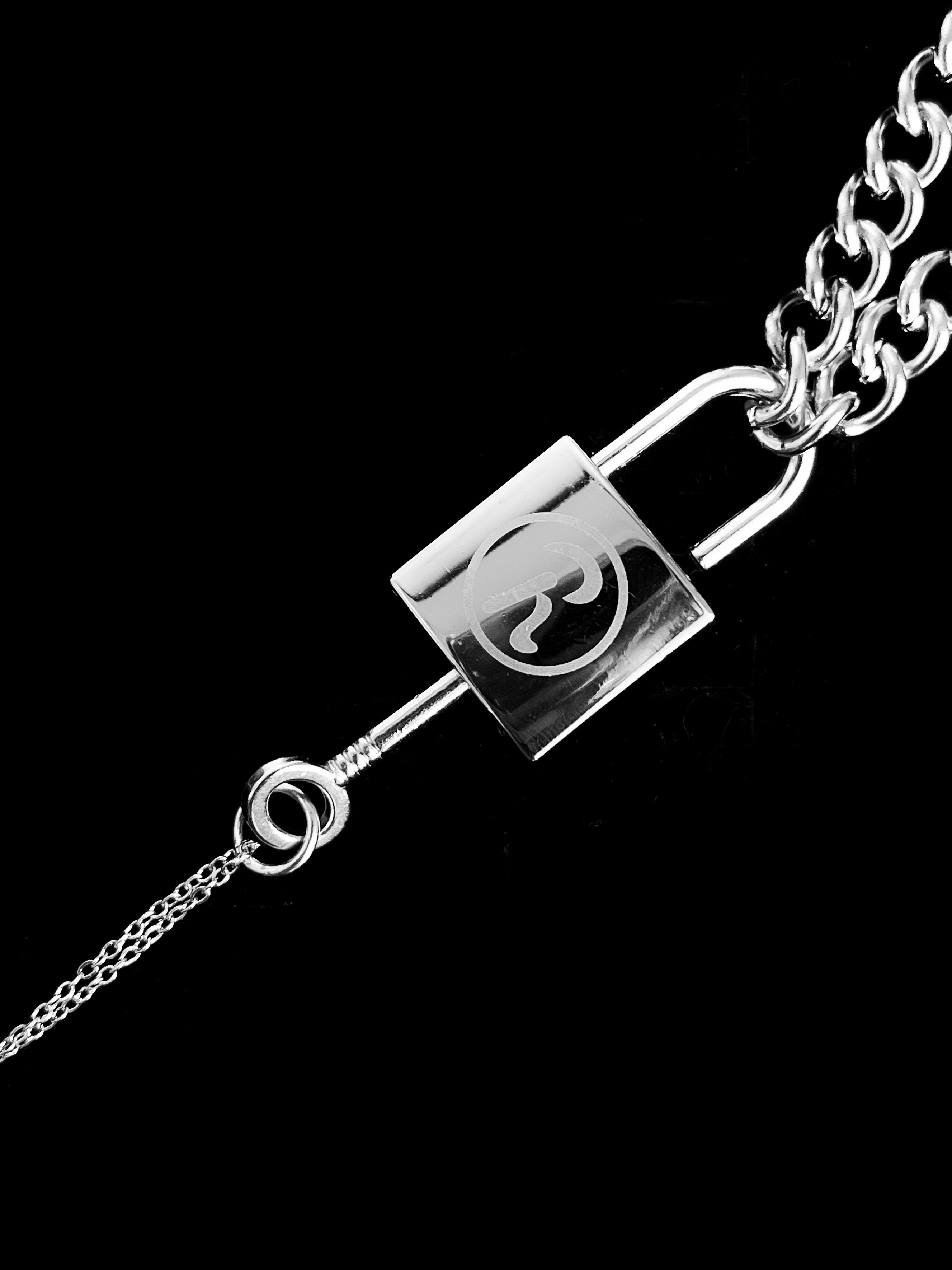 Ren Double Lock & Key Necklace