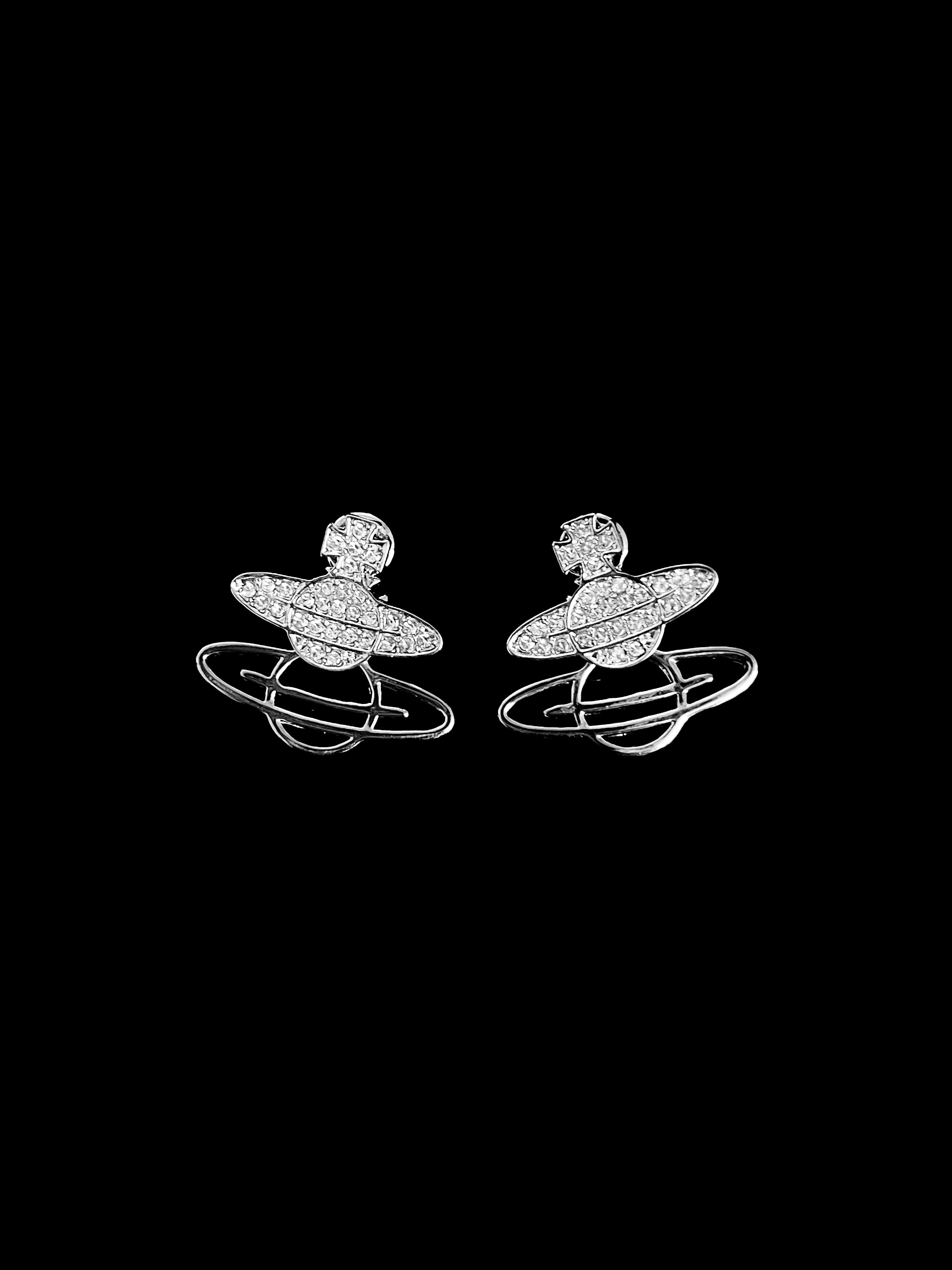 Saturn Orb Earrings Vivienne