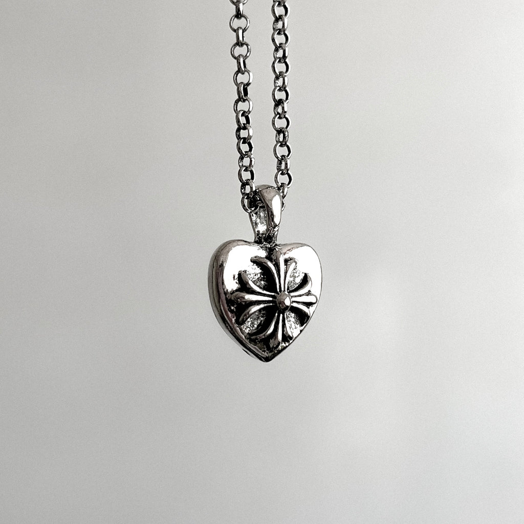 Collar Chrome Heart