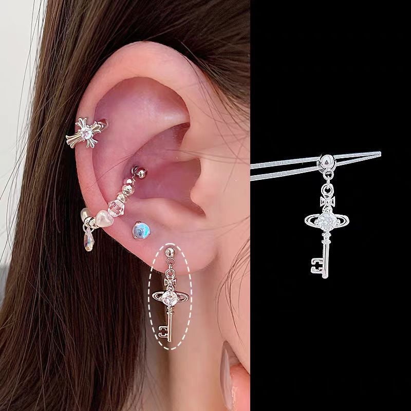 Vivienne Key Earrings