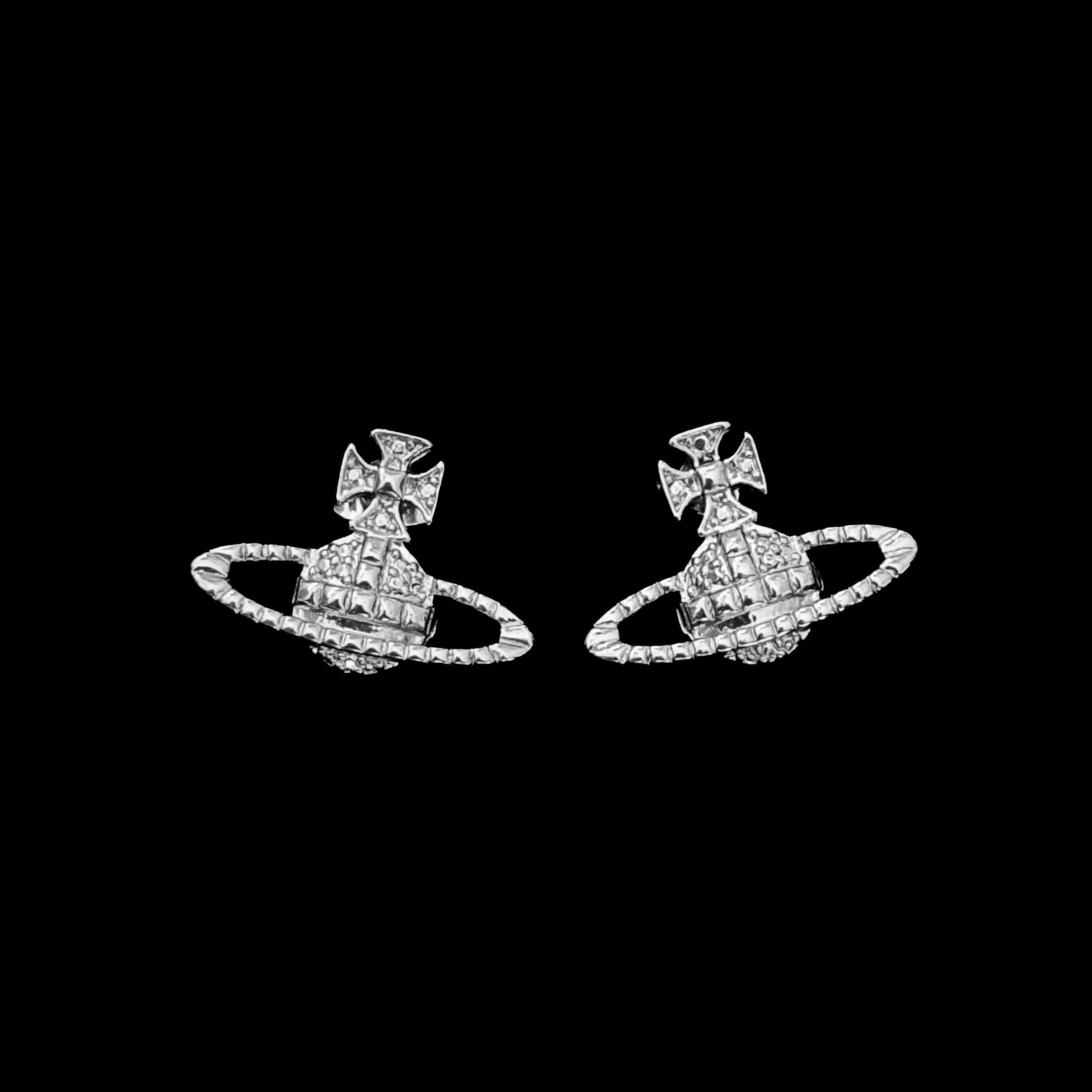 Crystal Orb Earrings