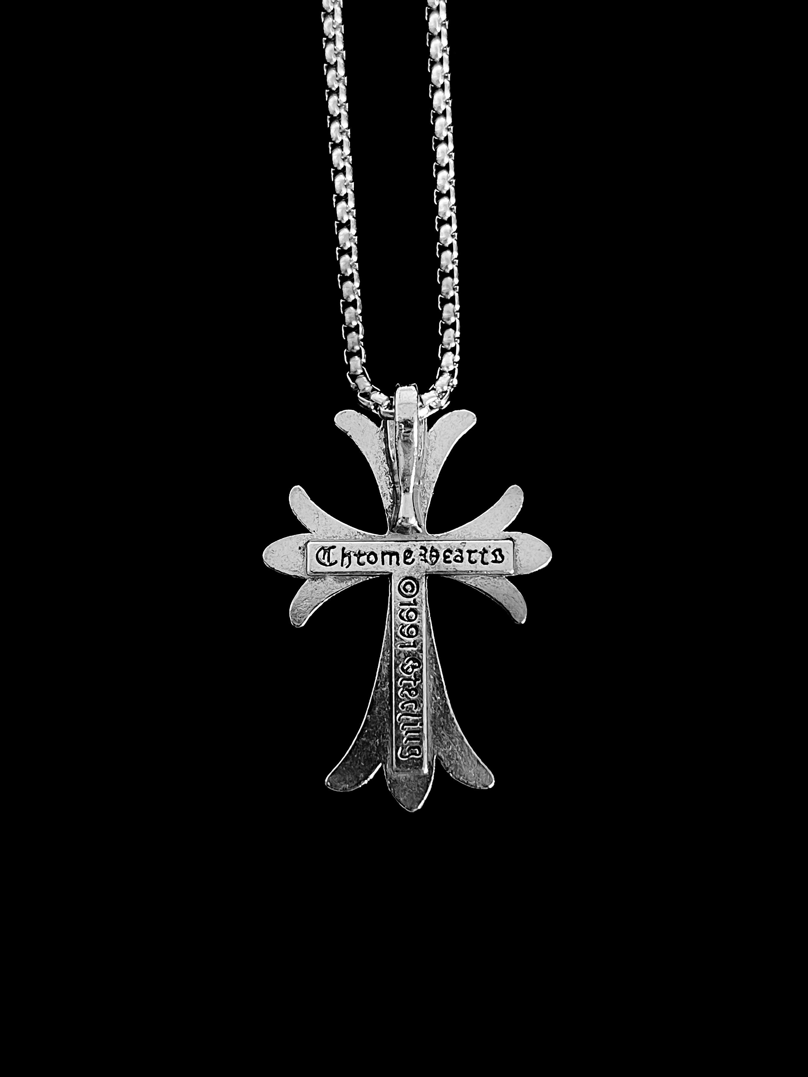 Chrome Hearts Cross Pendant Necklace