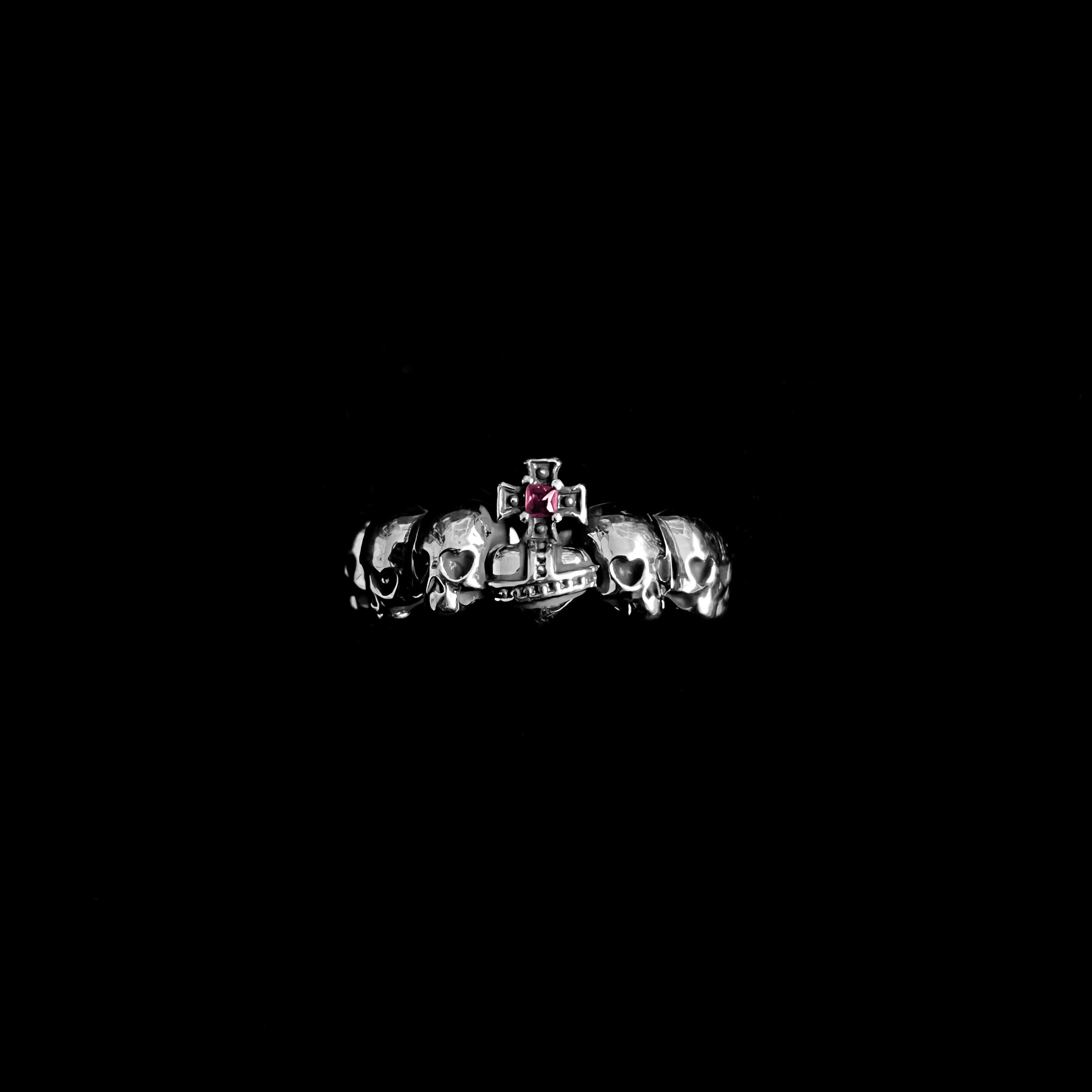 Skull Orb Ring