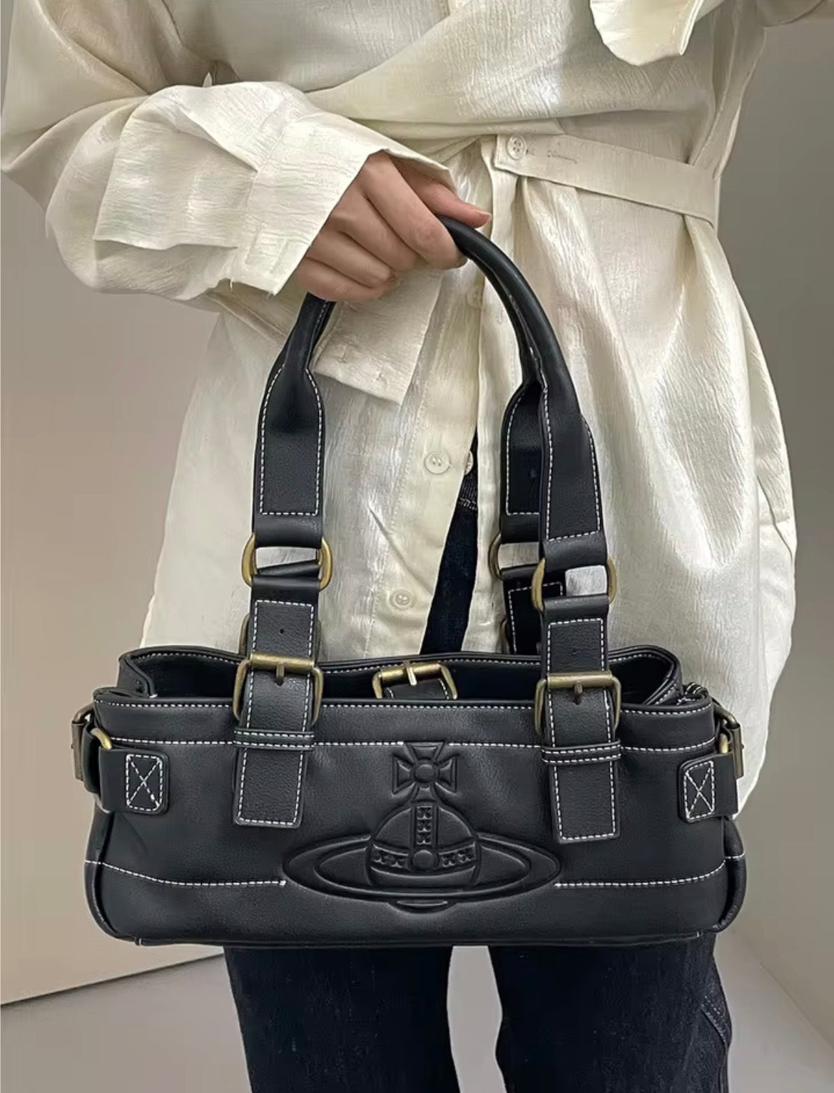 Vivienne Rebel Orb Shoulder Bag