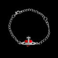 Vivienne Red Heart Orb Bracelet