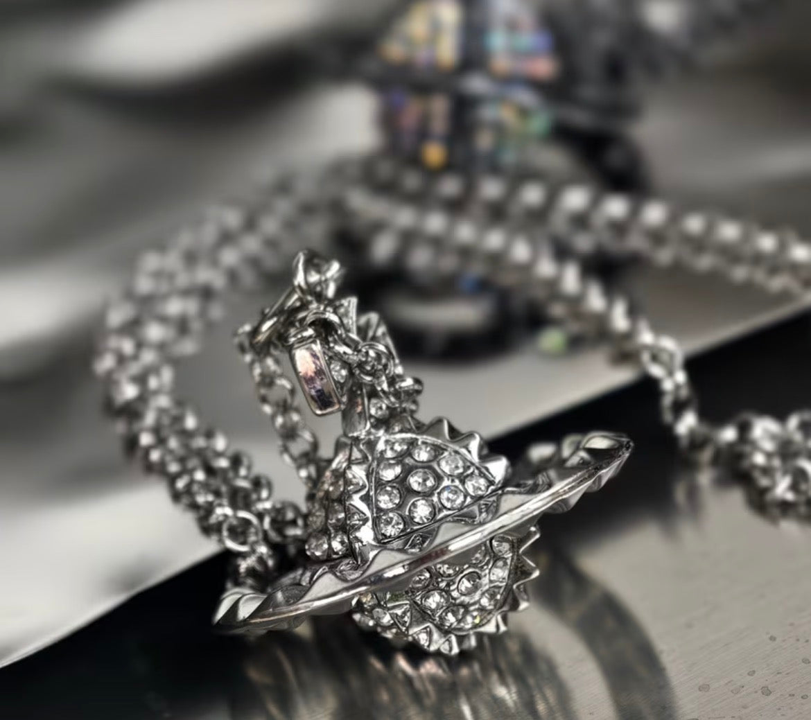 Crystal Classic Orb Necklace