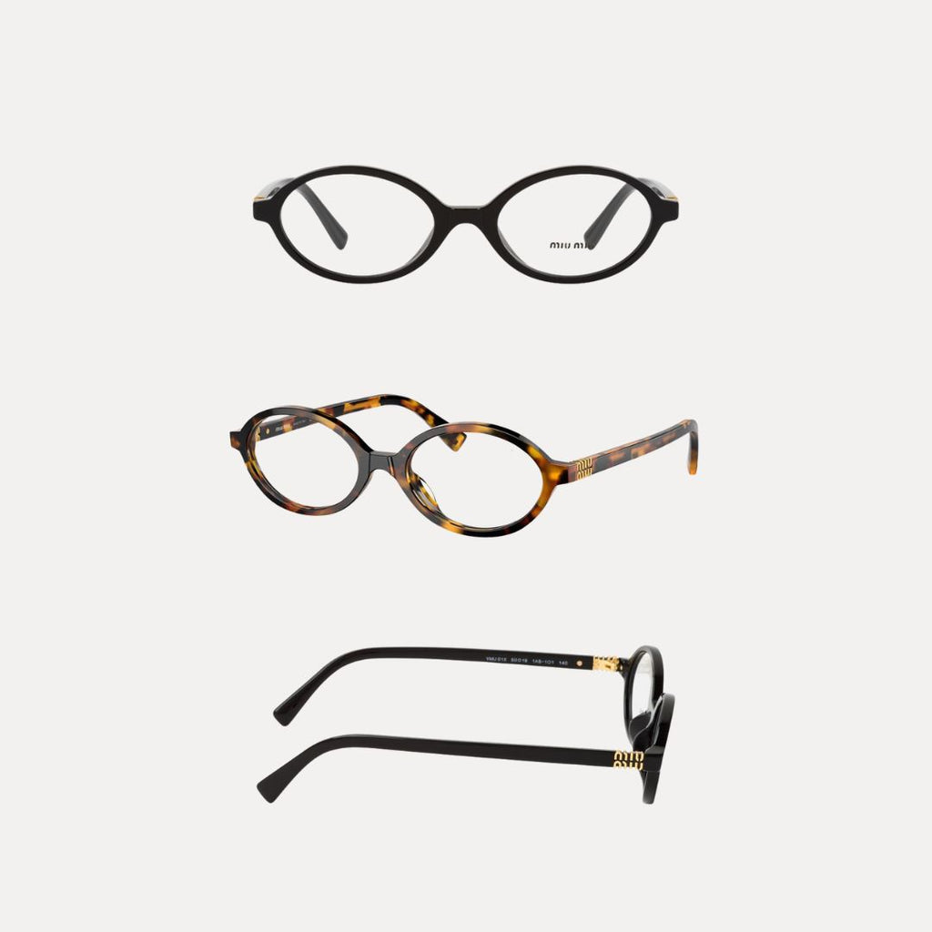 Oval Miu Miu glasses