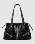 Noir Zebra Utility Bag
