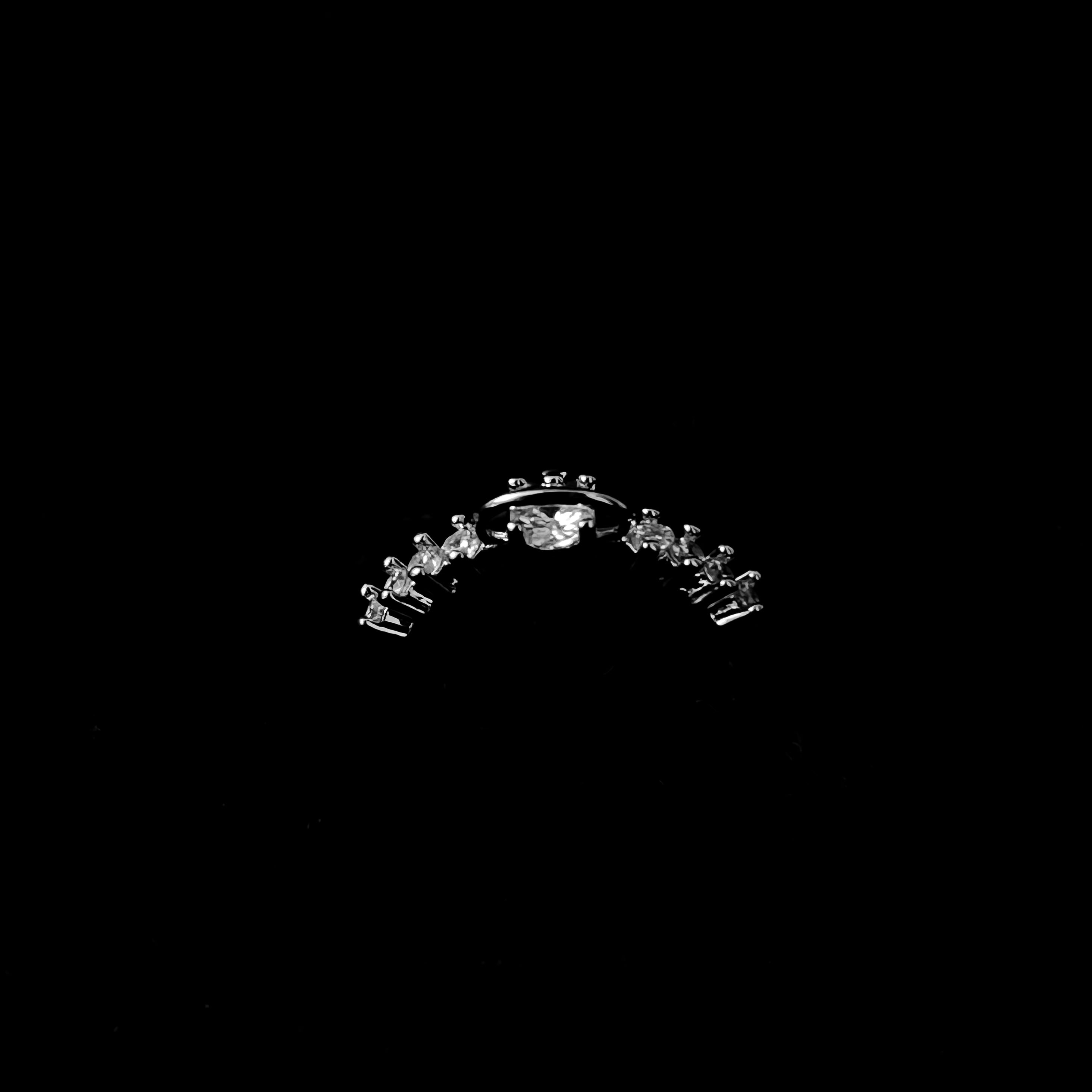 Vivienne Crystal Orbit Ring