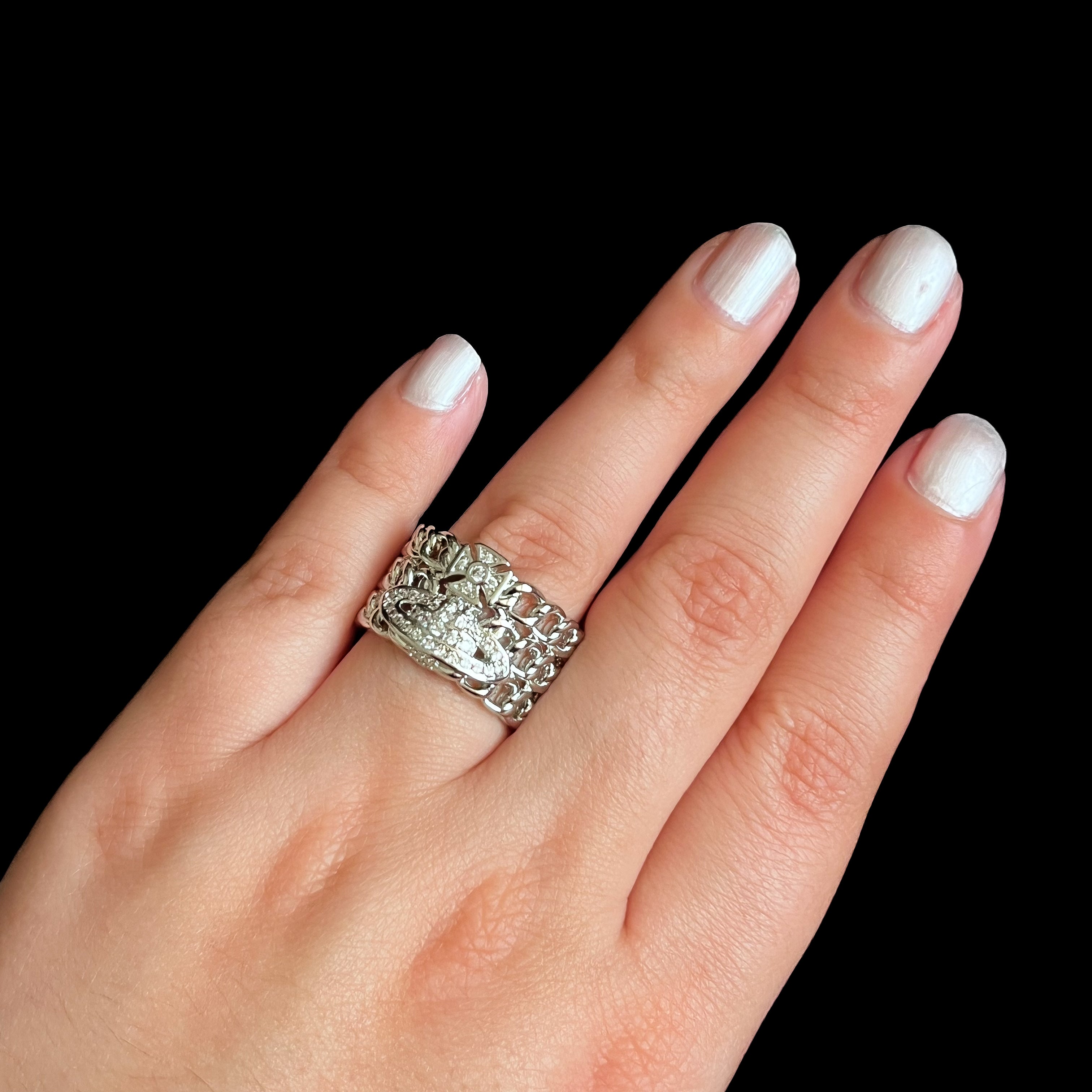 Crystal Armour Orb Ring