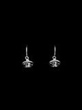 Vivienne W. Mini Orb Drop Earrings – Silver Lilac