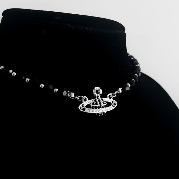 Collar VW perlas negras